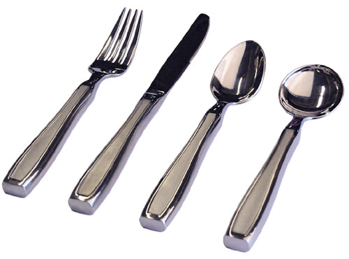 Dinnerware  Weighted Set/4 from the Weighted Utensils collection