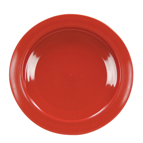 Plate  Inner-Lip Red from the Alzheimer Specialty Red Dinner collection