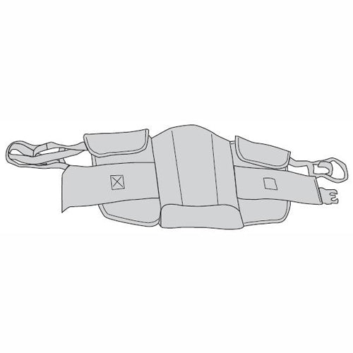 Sit-to-Stand Padded Sling Medium-Nylon from the Patient Lifters, Slings, Parts collection