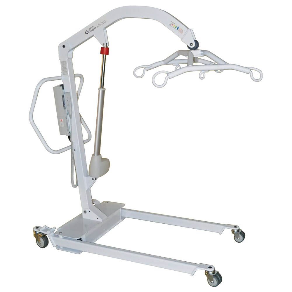Hoyer Power Lifter with Power Base 6-Point Spreader Bar