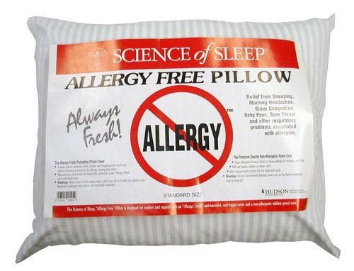 Allergy-Free Pillow Standard 15.5  x 23 from the Antimicrobial Pillows collection
