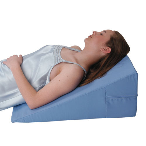 Bed Wedge  Blue  Alex Ortho 24 x24 x10  Case/2 from the Foam Wedges/ Slants/Covers collection
