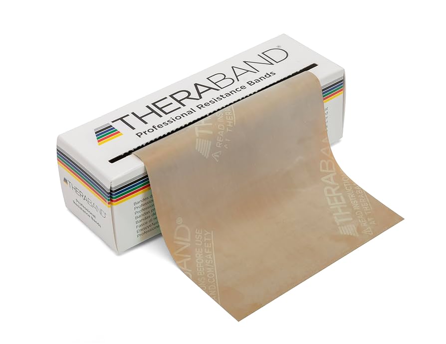 TheraBand® Latex-Free Resistance Band 6 Yard Roll