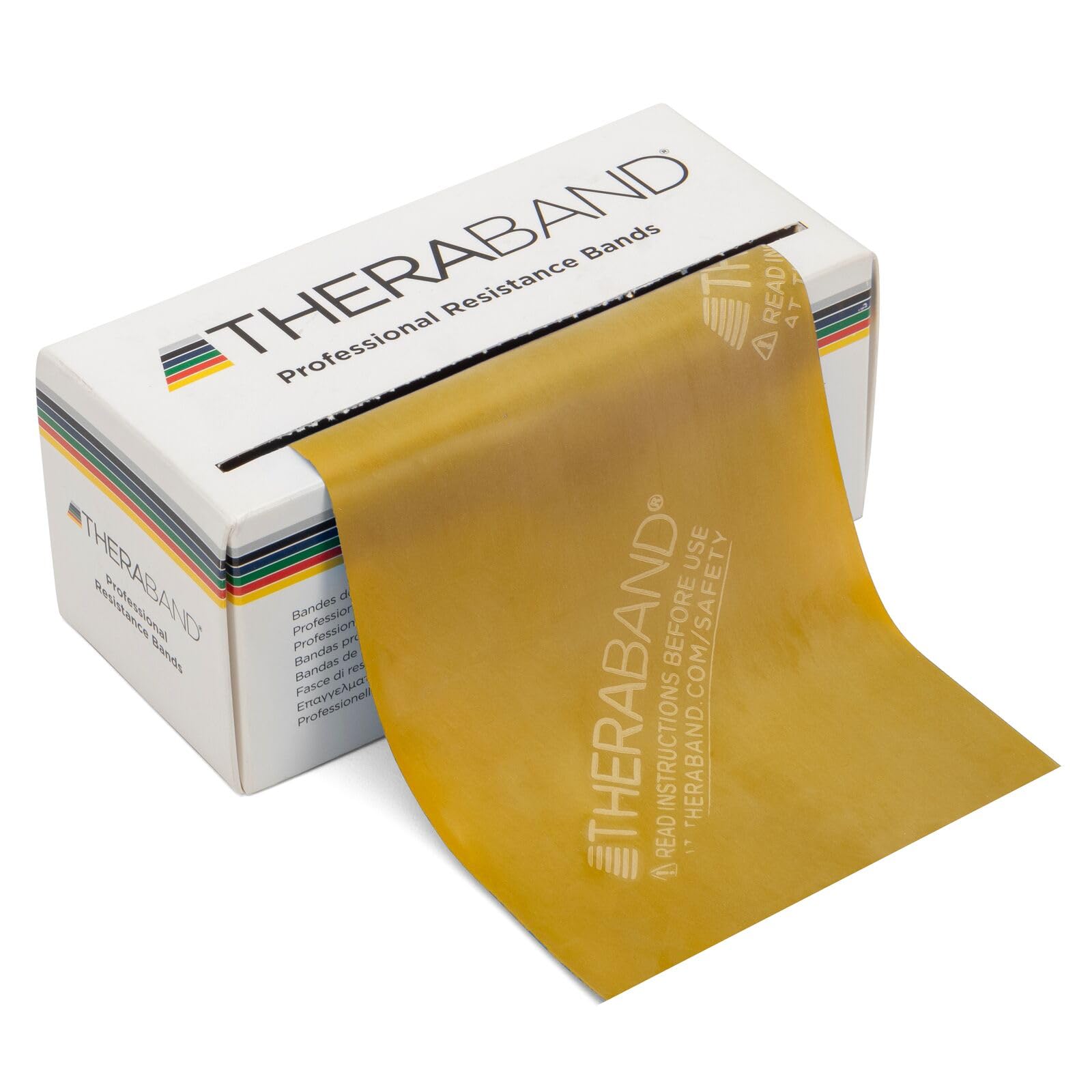 TheraBand® Latex-Free Resistance Band 6 Yard Roll