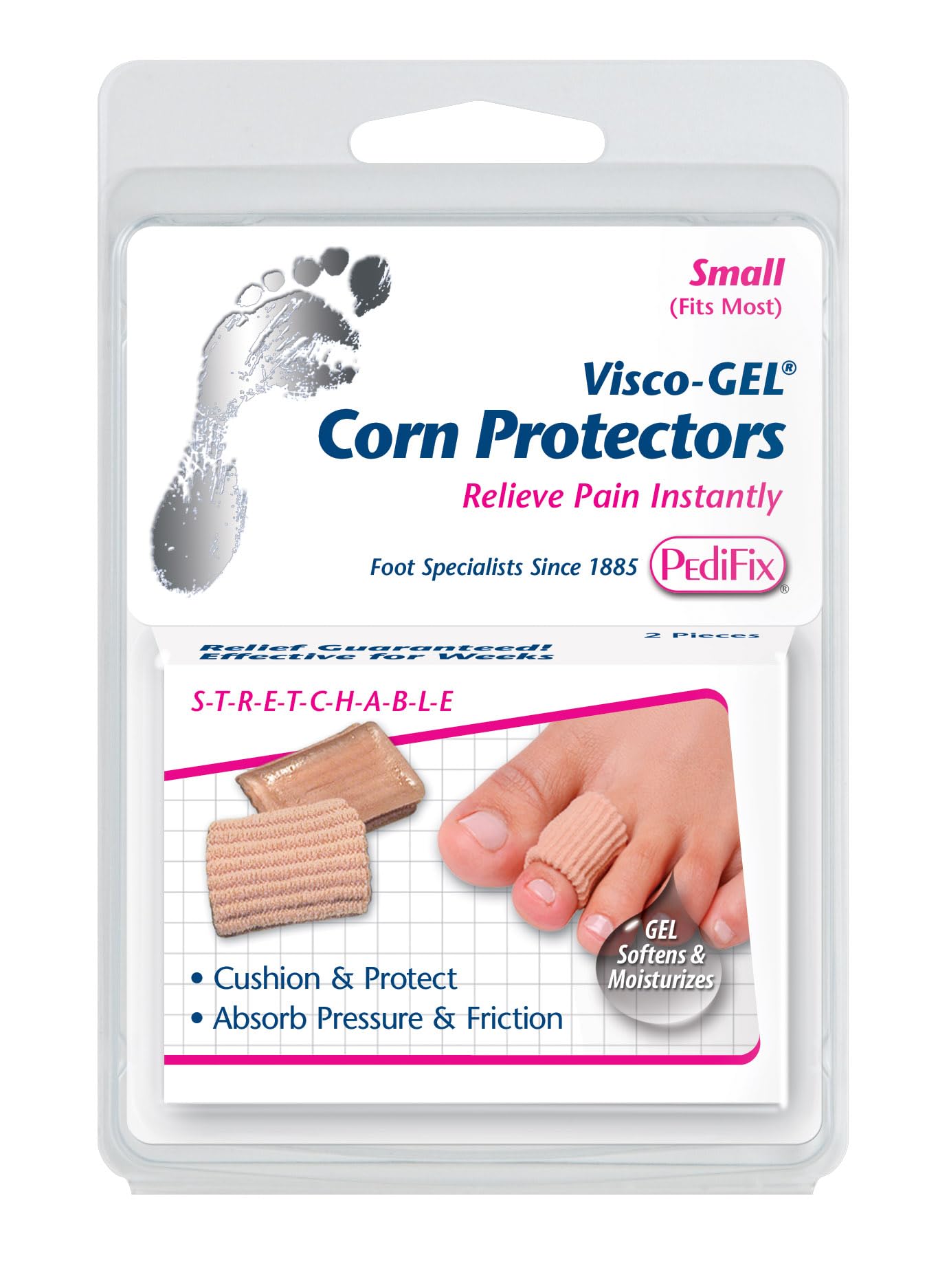 Visco-Gel Corn Protectors Pack/2
