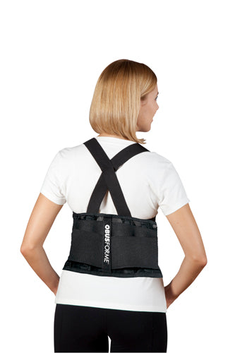 Obusforme Back Belt-Unisex Black Lumbar Support