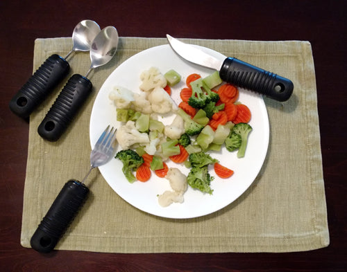 Make Eating Easier Big Grip Utensil Set