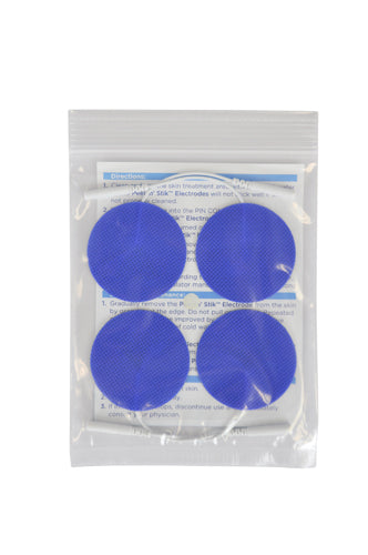 Reusable Electrodes  Pack/4 2" Round  Blue Jay Brand