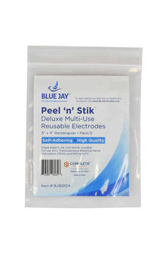 Reusable Electrodes Blue Jay Brand