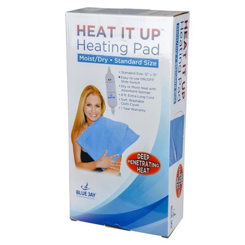 Heating Pad 12 x15  Moist/Dry On/Off Switch
