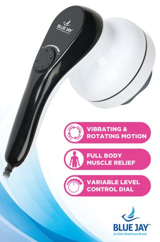 Complete Relief Handheld Corded Massager by Blue Jay