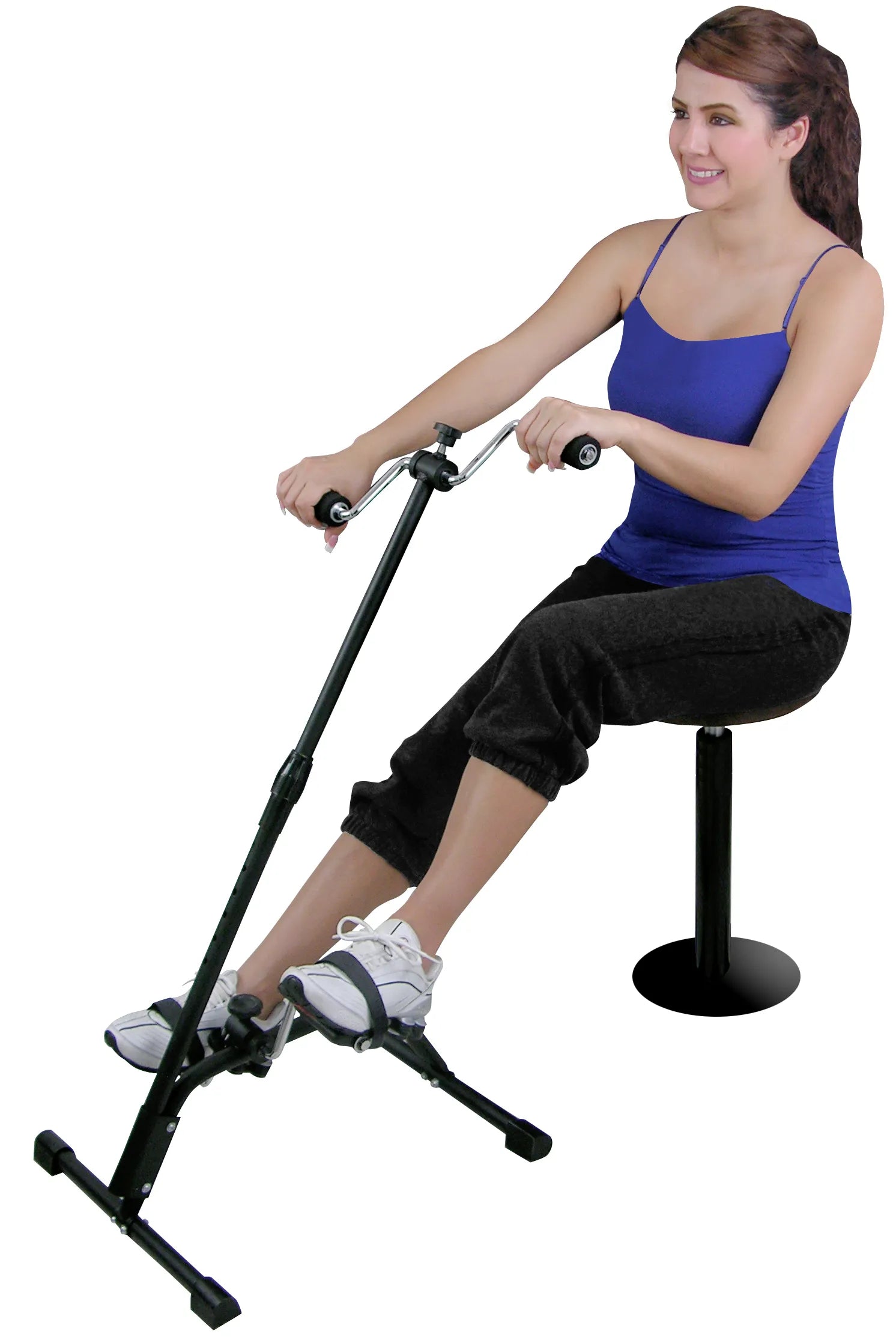 Resistive Pedal Exerciser with Hand Pedal
