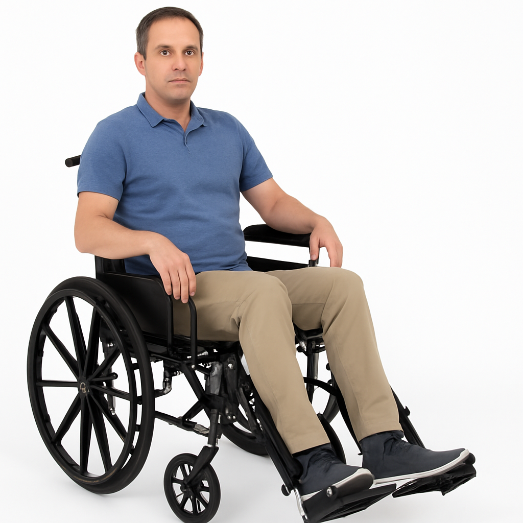 dude in wheelchair 
