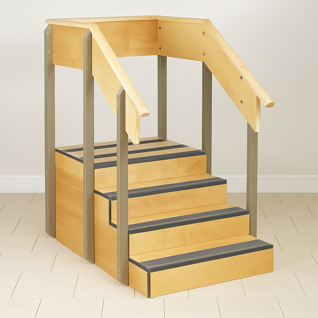One-Sided Rehab Staircase