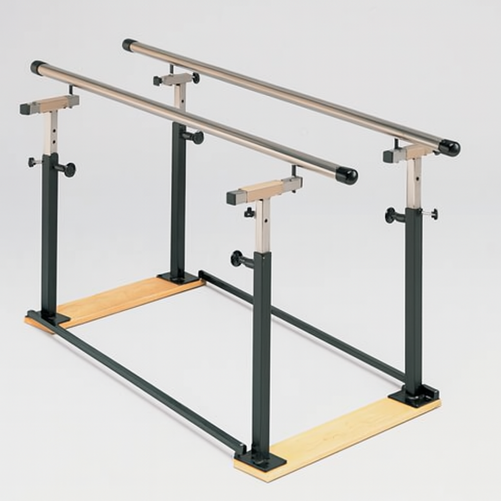 Folding Parallel Bars 7' or 10' Wood Base