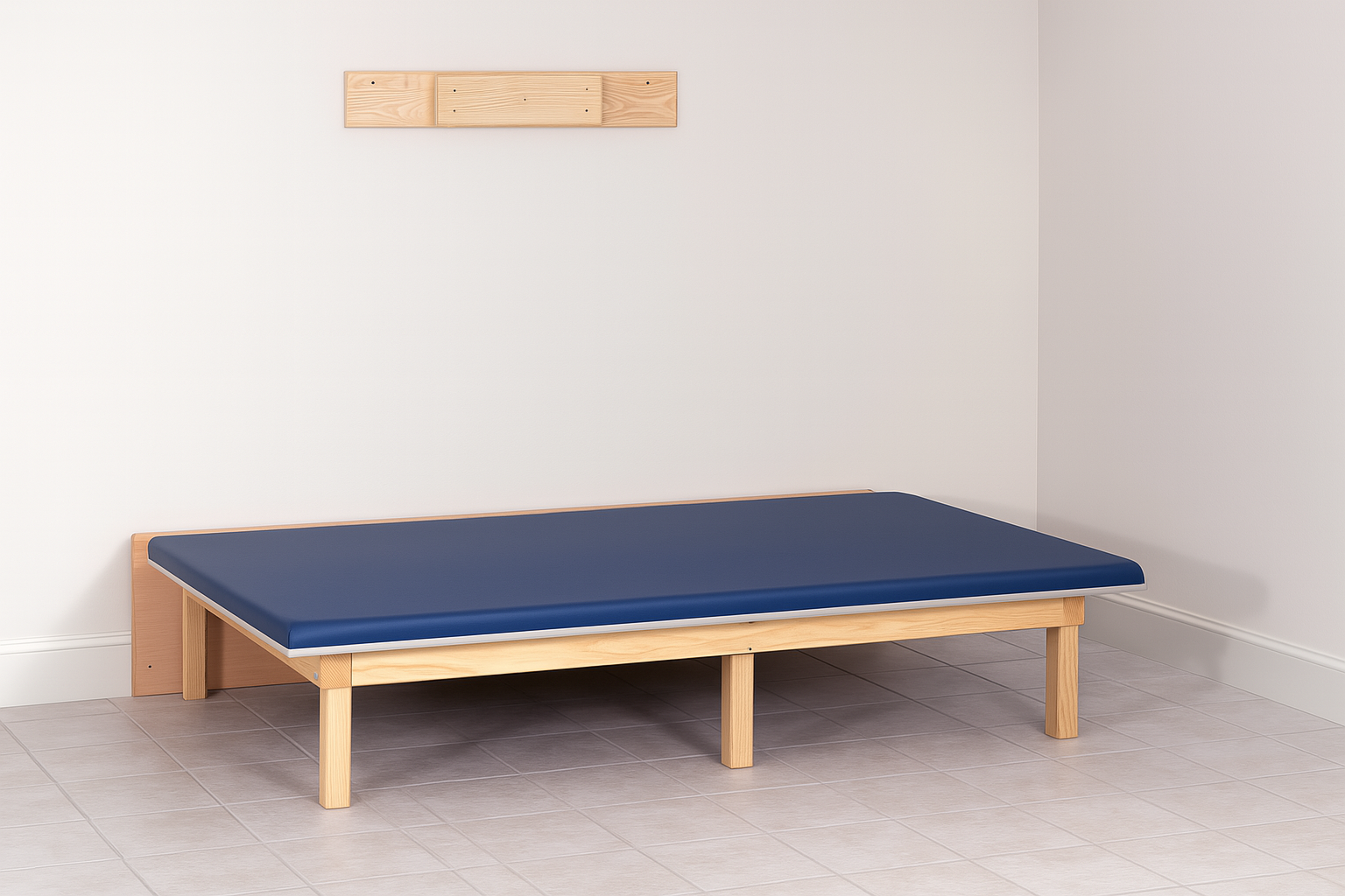 Wall Mounted Folding Mat Black Platform