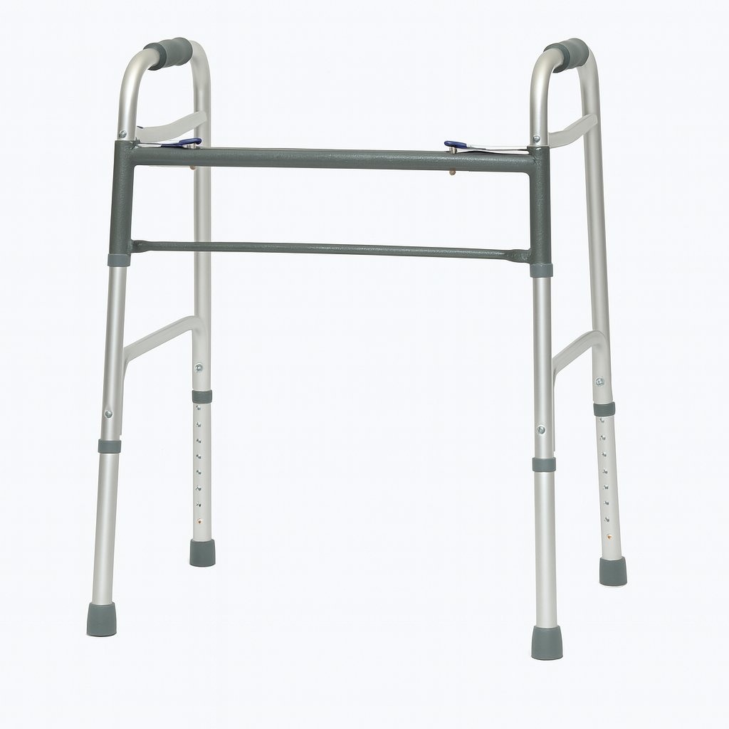 ProBasics Bariatric Folding Walkers Two-Button Release No Wheels