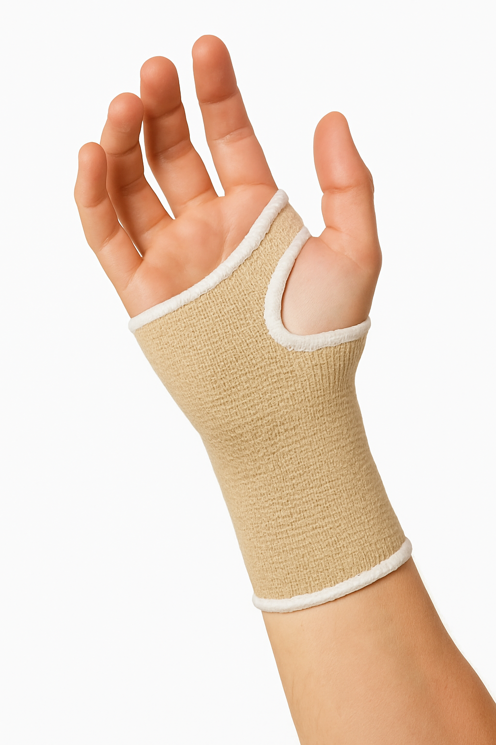 Sportaid Slip-On Wrist Support Elastic Compression Brace