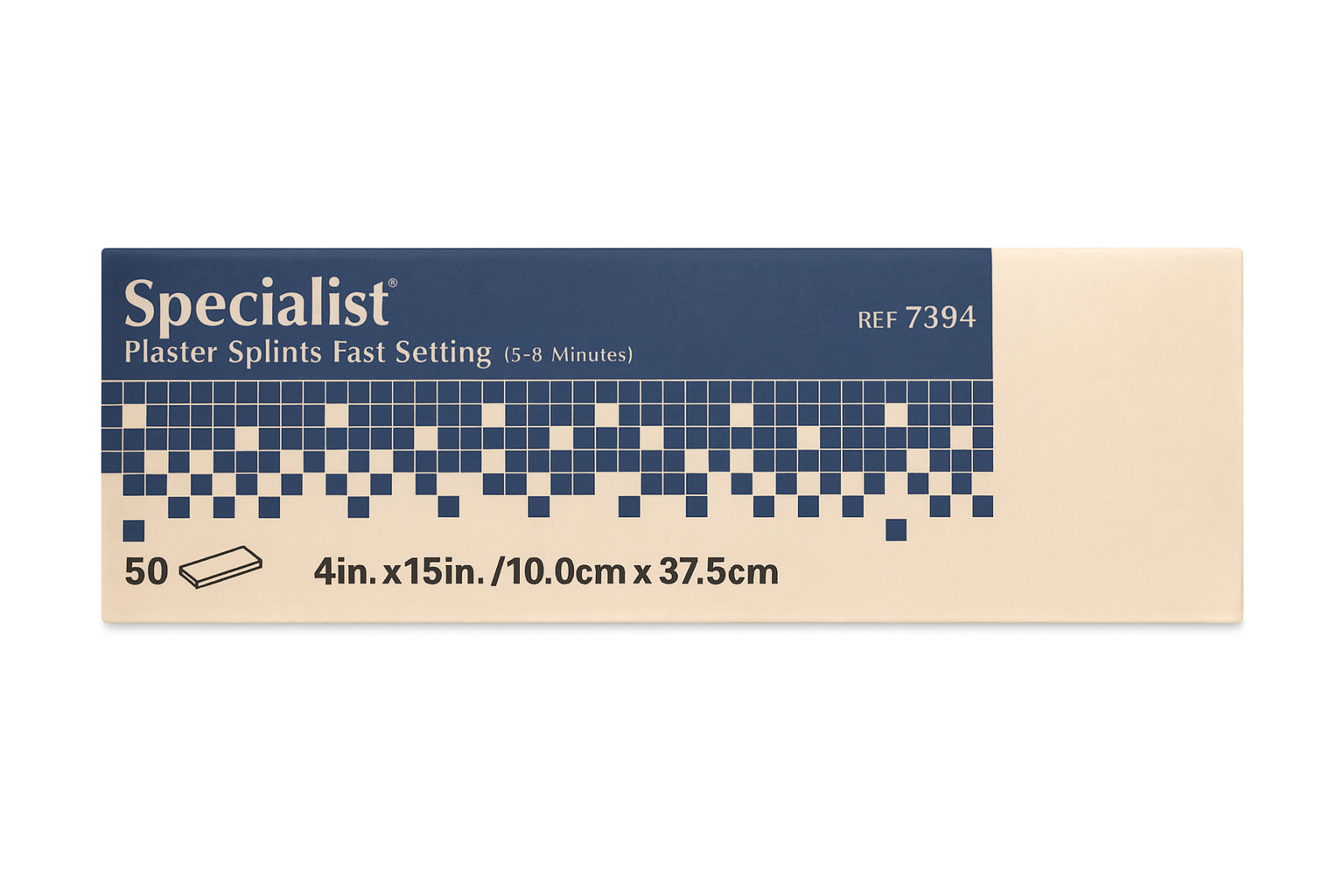 Specialist Plaster Splints Fast Setting 