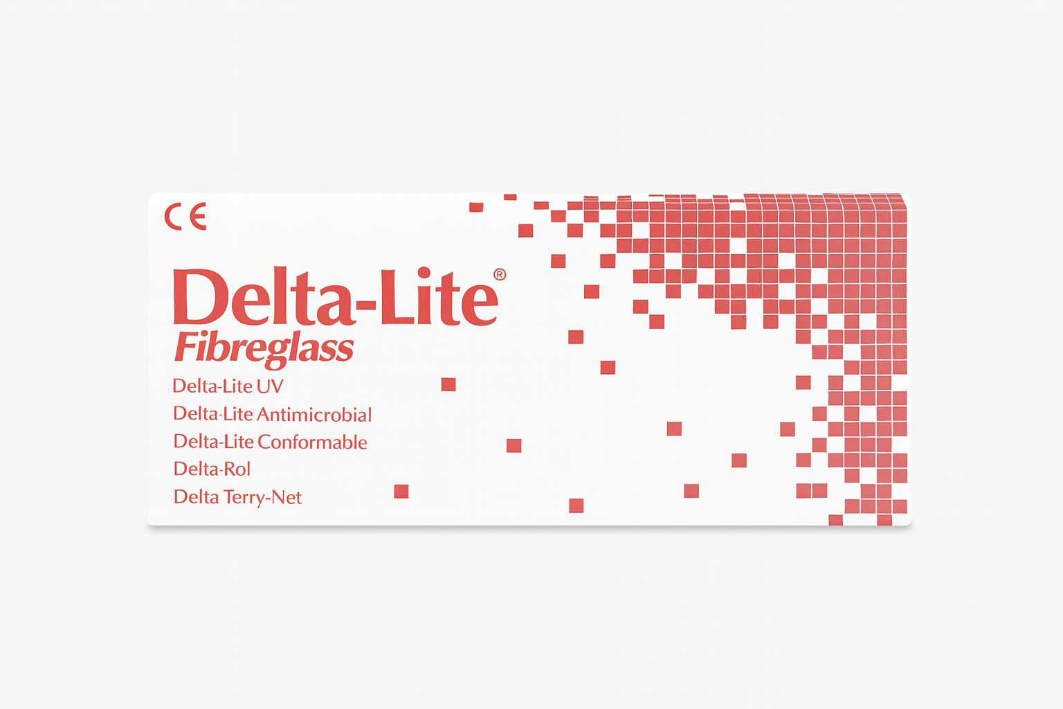 Delta-Lite Red 2  X 4 Yard Casting 