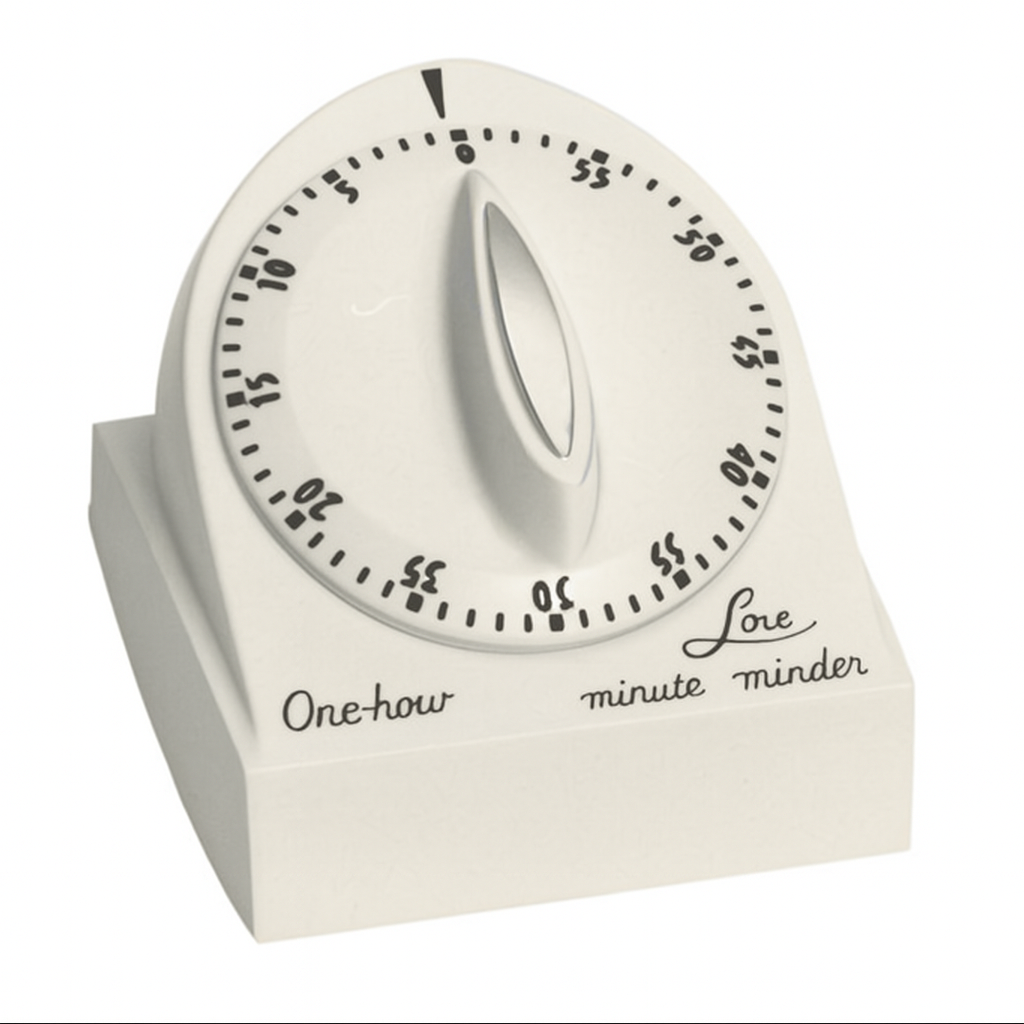 Manual 60-Minute Timer – Long Ring Alert
