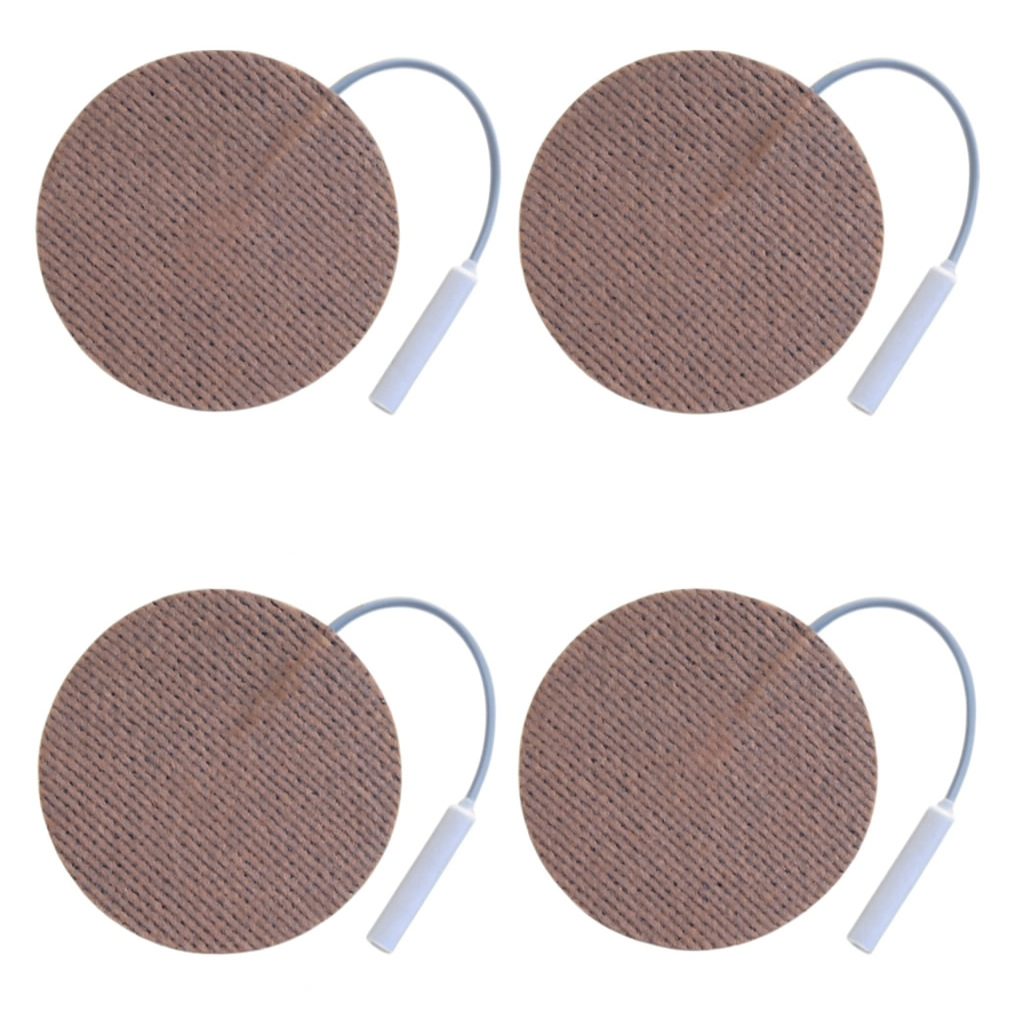 round 2 inch electrotherapy pads pack of 4