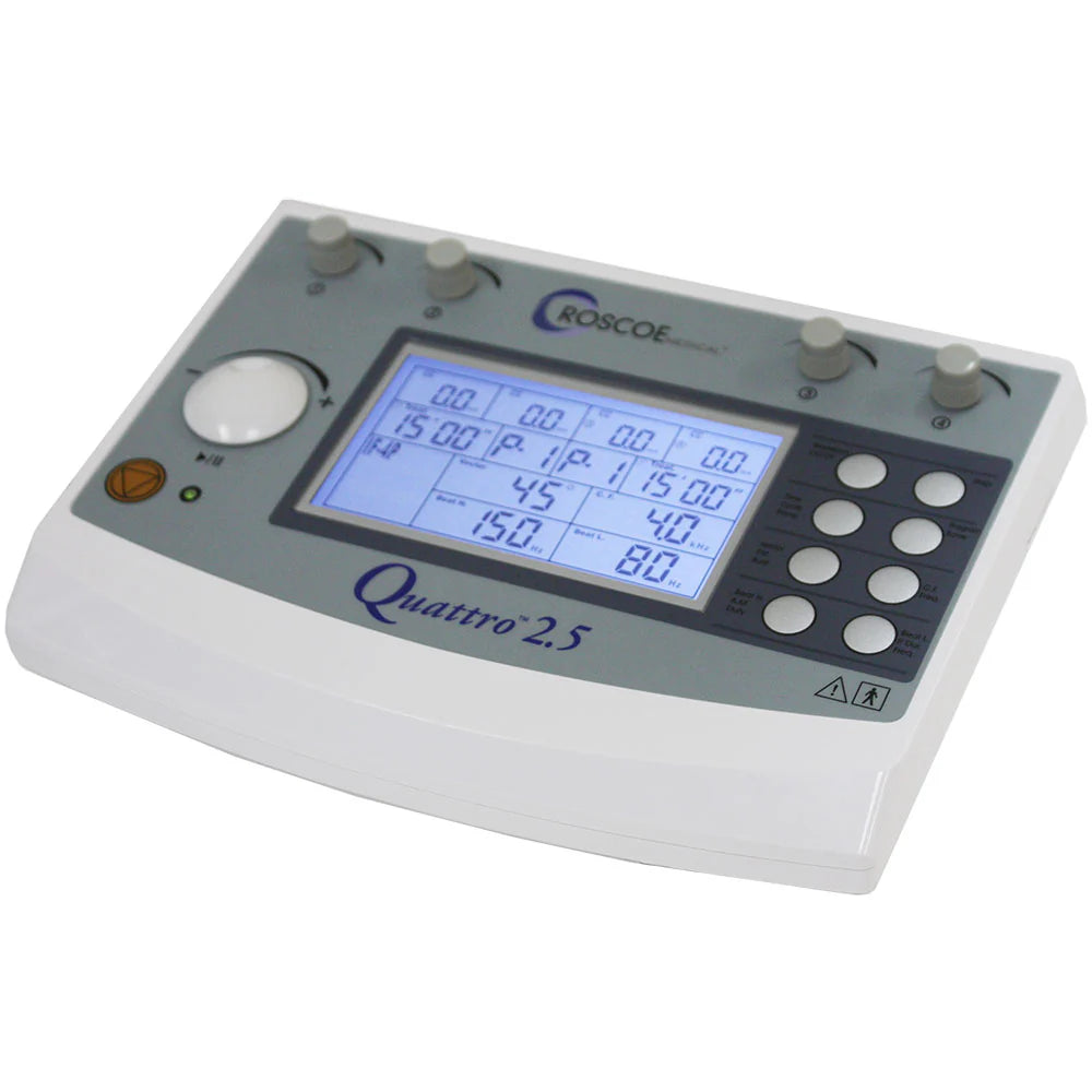 Quattro 2.5 Professional 4-Channel Electrotherapy Device by Richmar