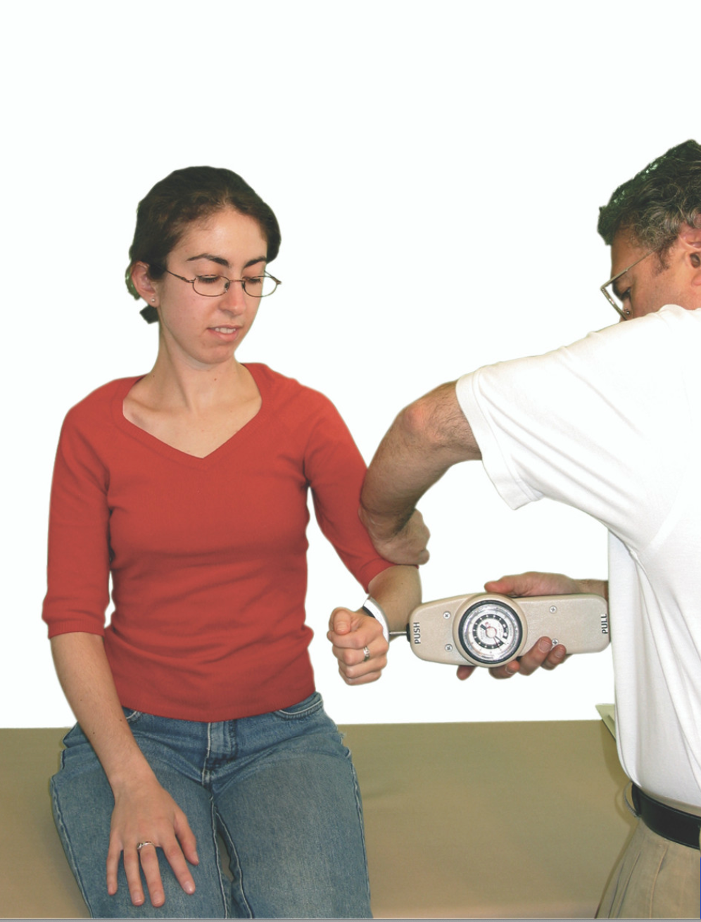 Push-Pull Muscle Strength Analog Dynamometer