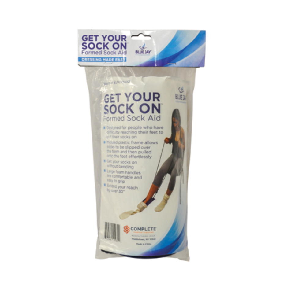 Get Your Sock On Sock Aid Formed w/Foam Handles