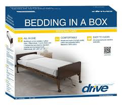 Bedding in a Box Complete Set for Hospital & Homecare Beds